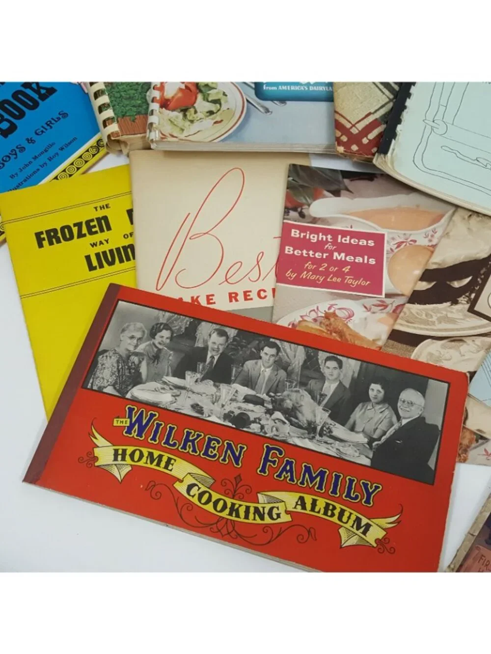 Lot of 19 Vintage Recipes Cookbooks Organization Fundraiser 1950's 1960's Baking